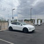 The new fast-charging stations are part of the National Electric Vehicle Infrastructure (NEVI) program. (ADOT photo)