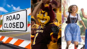 Detours, devils and dirndls: How to navigate Tempe closures this weekend