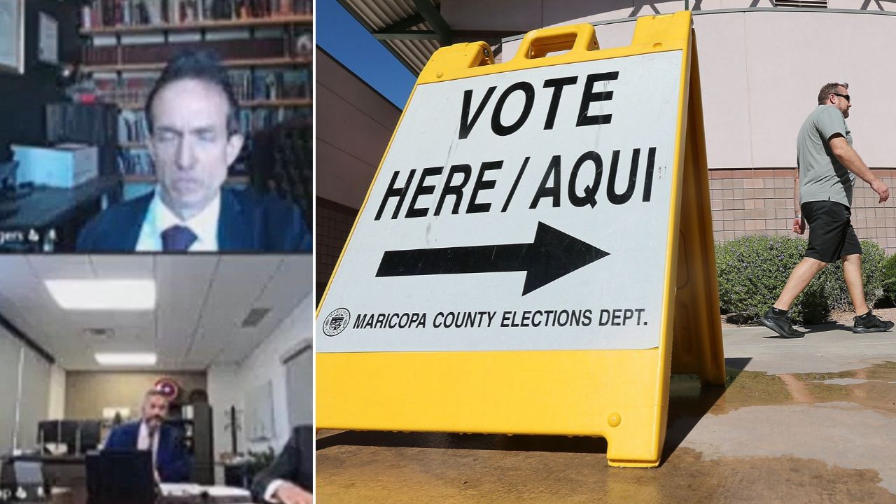 Maricopa County Recorder Justin Heap says he needs documented proof of citizenship to restore 25 vo...