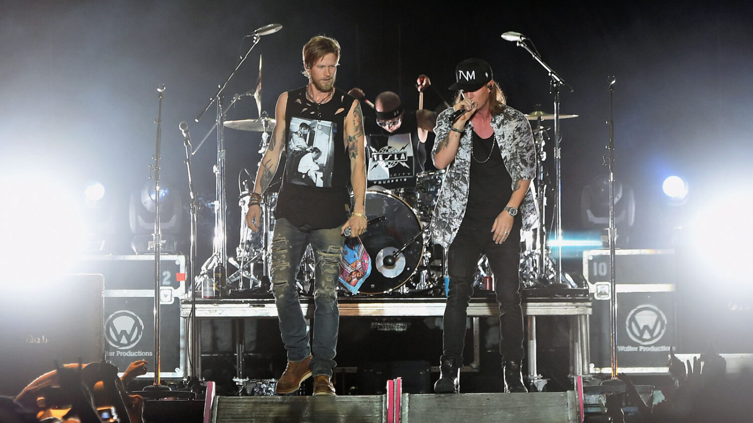 Florida Georgia Line is seen performing at County Thunder Arizona in 2016. (File photo by Rick Diam...