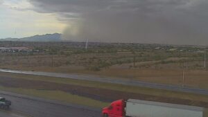 Wall of dust, rain moving through Valley to kick off weekend weather activity