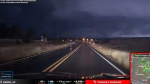 Probable tornado hits Heber-Overgaard in Northern Arizona as radar detects strong rotation
