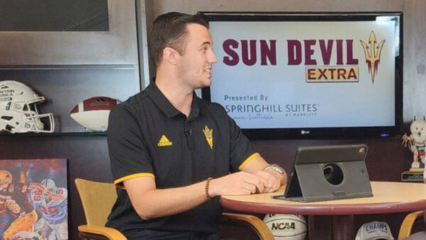 The Portland Trail Blazers fired a former Arizona sports broadcaster Braiden Bell the same day they hired him. (Photo via Braiden Bell's LinkedIn page)