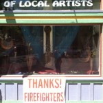 The morning after a fire burned on Whiskey Row 
in Prescott, Ariz. (Colin Smith/KTAR)