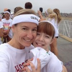 Amy Donaldson and her daughter, Daphne Brass, prepare to run The Color Run 5K in Irvine, Calif., last month. (Photo: Amy Donaldson)