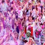 By the end of the Color Run, runners have been sprayed with a variety of colors. (Photo: Provided by Travis Snyder, Color Run)