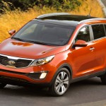 Kia Sportage
The Sportage, one of Kia's midsize crossover utility vehicles is economical, dependable and handles well.
(AP Photo)