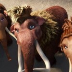 This image released by 20th Century Fox shows 
teenage wooly mammoths, from left, Katie, 
voiced by Heather Morris, Meghan, voiced by 
Alexandra Romano, Ethan, voiced by Drake and 
Steffie, voiced by Nicki Minaj in a scene from 
the animated film, "Ice Age: Continental 
Drift." (AP Photo/20th Century Fox)