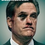 Bloomberg Businessweek pieced together this cover for its Jan. 13 issue, but ultimately chose to shelve the image of a bruised and battered Mitt Romney. (Photo: Bloomberg Businessweek)