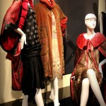 Opulent coats, capes and dresses from the 1920's.