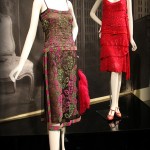 Dresses from Jean Patou, left, and Gabrielle "Coco" Chanel