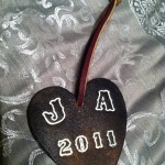 The ornament my husband made me the Christmas before we got married. (Photo: Ashlynn Green, Screamo Productions)