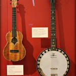 Taylor Swift's ukelele and banjo. (Karen McKnight)