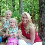 Tobie Baumann hopes that her girls, Covington and Emerson, 5 and 3, will grow up understanding how important it is to have healthy eating and exercise habits. (Photo: Family photo)