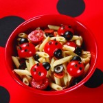 Little Ladybug Salad is from "NoodleMania!: 50 Playful Pasta Recipes" by Salt Lake City resident Melissa Barlow. (Photo: Quirk Books)