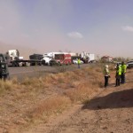 The scene of the accident. (Photo: Arizona Department of Transportation)