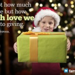 It's not how much we give but how much love we put into giving. Mother Teresa. (Photo: Shutterstock.com)