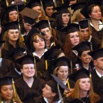 LDS Business College graduation in 2004 (Photo: Jeremy Harmon, Deseret News)