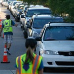 Move-in day at Grand Canyon University. (KTAR Photo/Holliday Moore)