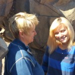 Sheri Gallagher and her daughter, Arizona, share a laugh. Their relationship has changed as she has gotten older, "Zona" said. 
 (Photo: Shayne Gallagher)