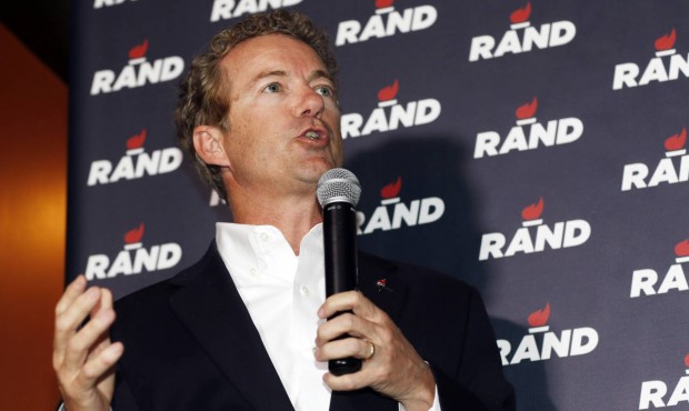 In this photograph taken Tuesday, June 30, 2015, Republican presidential hopeful Sen. Rand Paul of ...