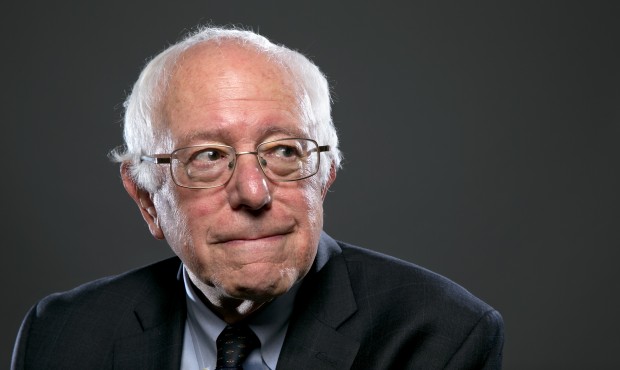 In this photo taken May 20, 2015, Democratic Presidential candidate Sen. Bernie Sanders, I-Vt., pos...