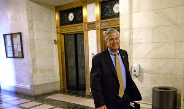 New York Senate Majority Leader Dean Skelos, R-Rockville Centre, arrives to his office at the Capit...