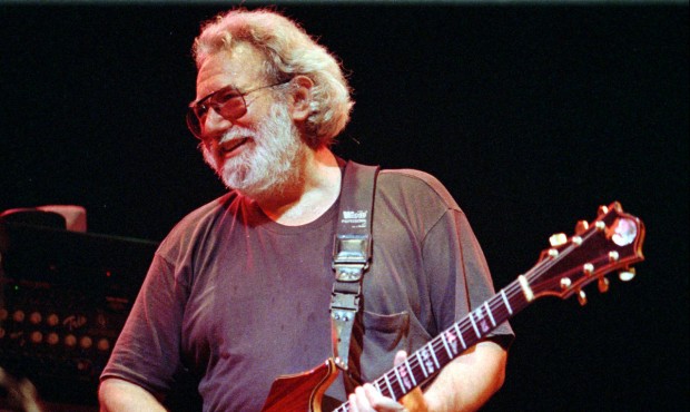 n FILE – In this Nov. 1, 1992, file photo, Grateful Dead lead singer Jerry Garcia performs in...