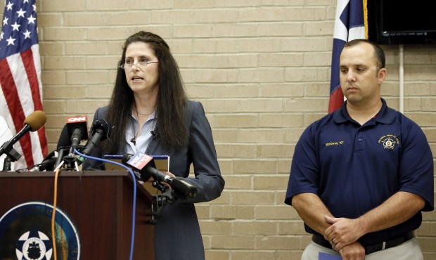 Jane Bishkin, left, the Dallas County Police Officer’s Association attorney who represents fo...