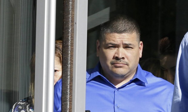 In this photo taken April 16, 2015, Raymond Lee Fryberg Jr. walks out of the Federal Courthouse in ...