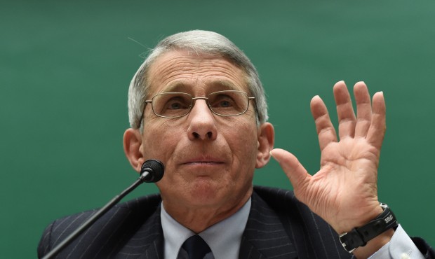 FILE – In this Feb. 3, 2015 file photo, Dr. Anthony Fauci, Director, National Institute of Al...