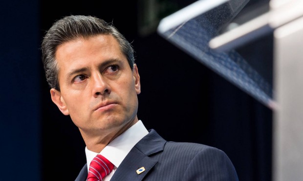 FILE – In this June 12, 2015, file photo, Mexico’s President Enrique Pena Nieto address...