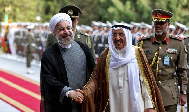 FILE – In this June 1, 2014, file photo, Kuwait’s emir, Sheikh Sabah Al Ahmad Al Sabah,...