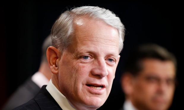 FILE – in this March 25, 2015 file photo, Rep. Steve Israel, D-N.Y. speaks during a news conf...