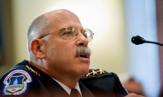 U.S. Capitol Police Chief Kim Dine testifies on Capitol Hill in Washington, Wednesday, May 20, 2015...