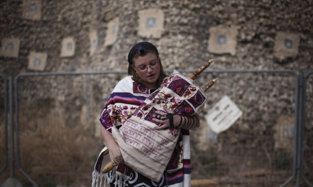 FILE – In this Friday, Oct. 8, 2010, file photo, an Israeli woman of the Women of the Wall or...