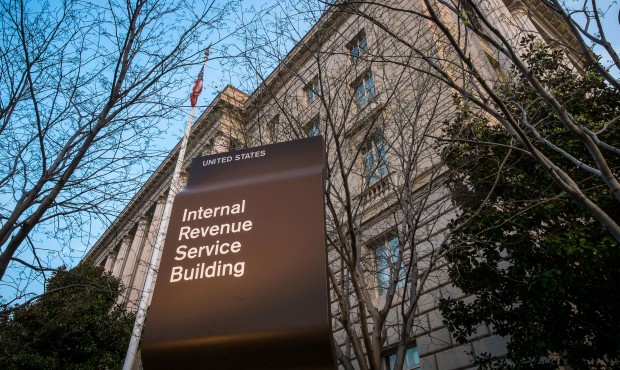 FILE – In this April 13, 2014 file photo, the Internal Revenue Service Headquarters (IRS) bui...