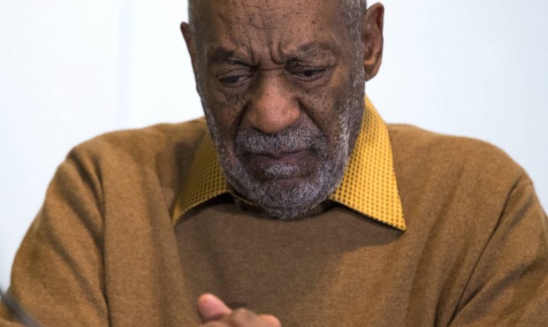 FILE – In this Nov. 6, 2014 file photo, entertainer Bill Cosby pauses during a news conferenc...