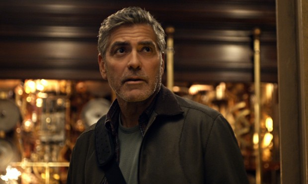 This photo released by Disney shows, George Clooney, as Frank Walker, in a scene from Disney’...
