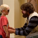 This film publicity image released by Warner Bros. Pictures shows Grant Holmquist as Tyler/Carlos, left, and Zach Galifianakis as Alan in a scene from "The Hangover Part III." (AP Photo/Warner Bros. Pictures)