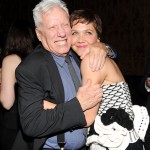 Actors James Woods and Maggie Gyllenhaal attend the "White House Down" premiere party at The Frick Collection on Tuesday, June 25, 2013 in New York. (Photo by Evan Agostini/Invision/AP)