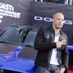 Actor Vin Diesel arrives at the LA Premiere of the "Fast & Furious 6" at the Gibson Amphitheatre on Tuesday, May 21, 2013 in Universal City, Calif. (Photo by Dan Steinberg/Invision/AP)