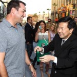Actors Ron Riggle, left, and Ken Jeong arrive at the LA Premiere of "Pain and Gain" at the TCL Theatre on Monday, April 22, 2013 in Hollywood, Calif. (Photo by Matt Sayles/Invision/AP)